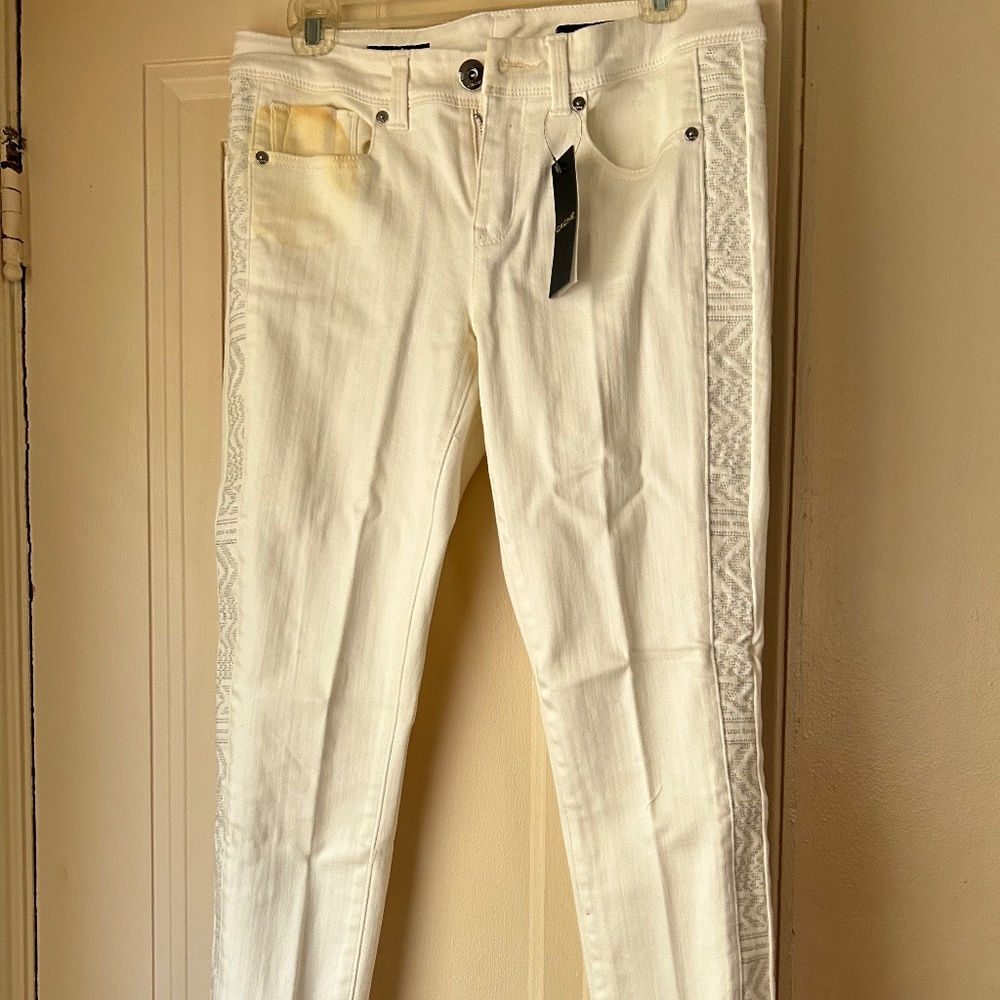 White  Denim Jeans